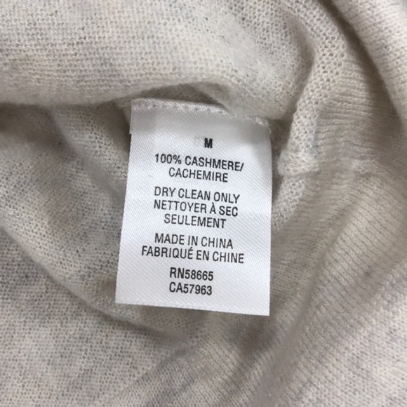 NORDSTROM SIGNATURE Colorblock Cashmere Sweater - Picture 5 of 5